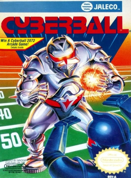 Cyberball (USA) box art